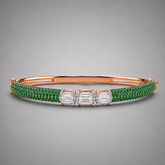 The Emerald Radiance Moissanite Bracelet