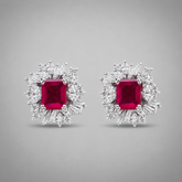 Ruby Imperial Earrings