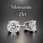 Eternal Brilliance Moissanite Studs
