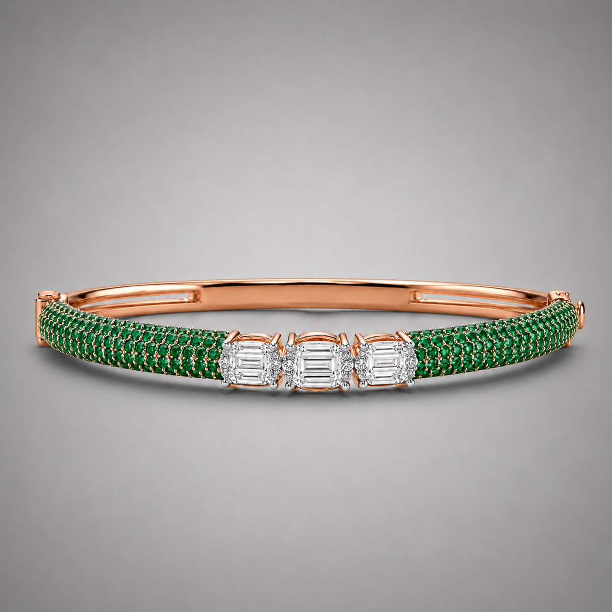 The Emerald Radiance Moissanite Bracelet