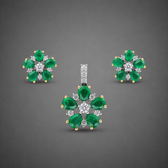 Emerald Fleur Set