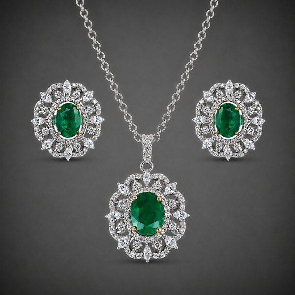 The Emerald Élan Set