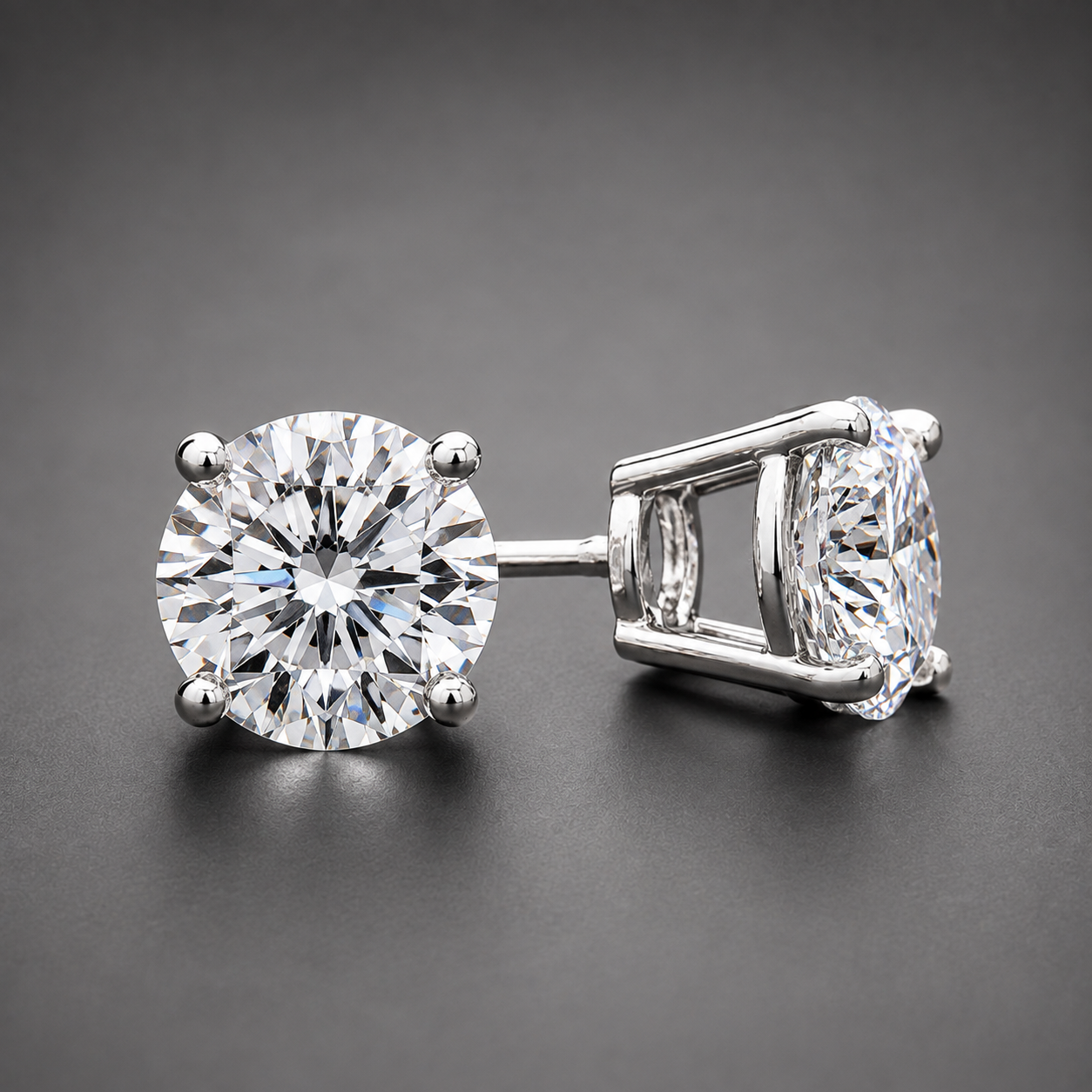 Eternal Brilliance Moissanite Studs
