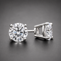 Eternal Brilliance Moissanite Studs