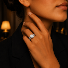 The Aura Moissanite Diamonds