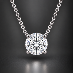 Moissanite Diamonds Solitaire Daily Essential