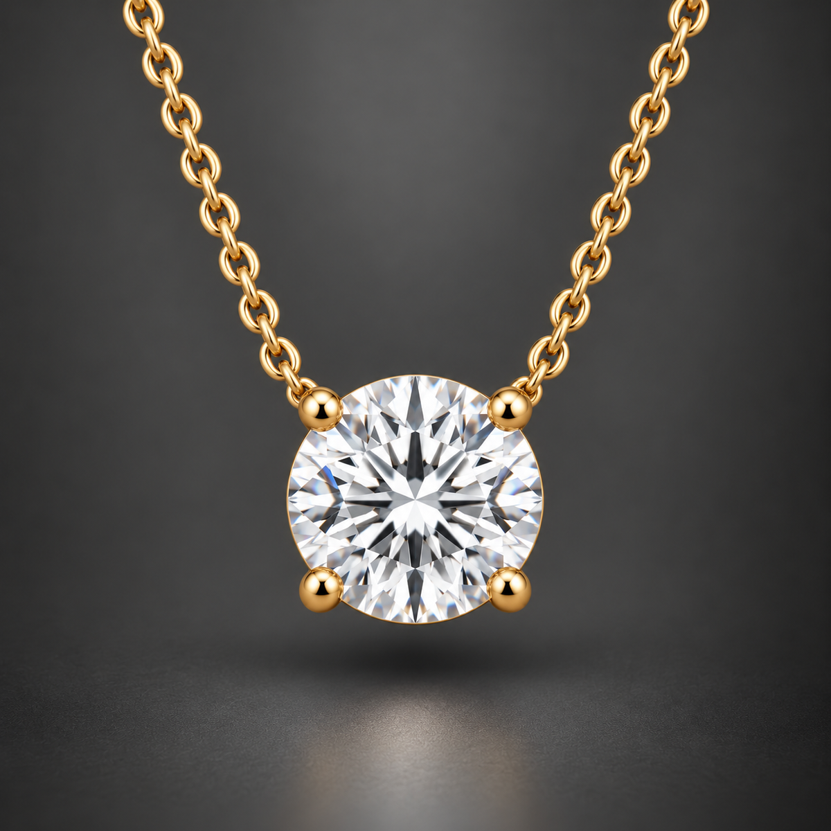 Moissanite Diamonds Solitaire Daily Essential