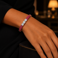 The Ruby Radiance Bracelet