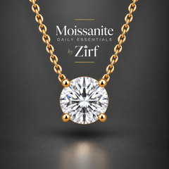 Moissanite Diamonds Solitaire Daily Essential