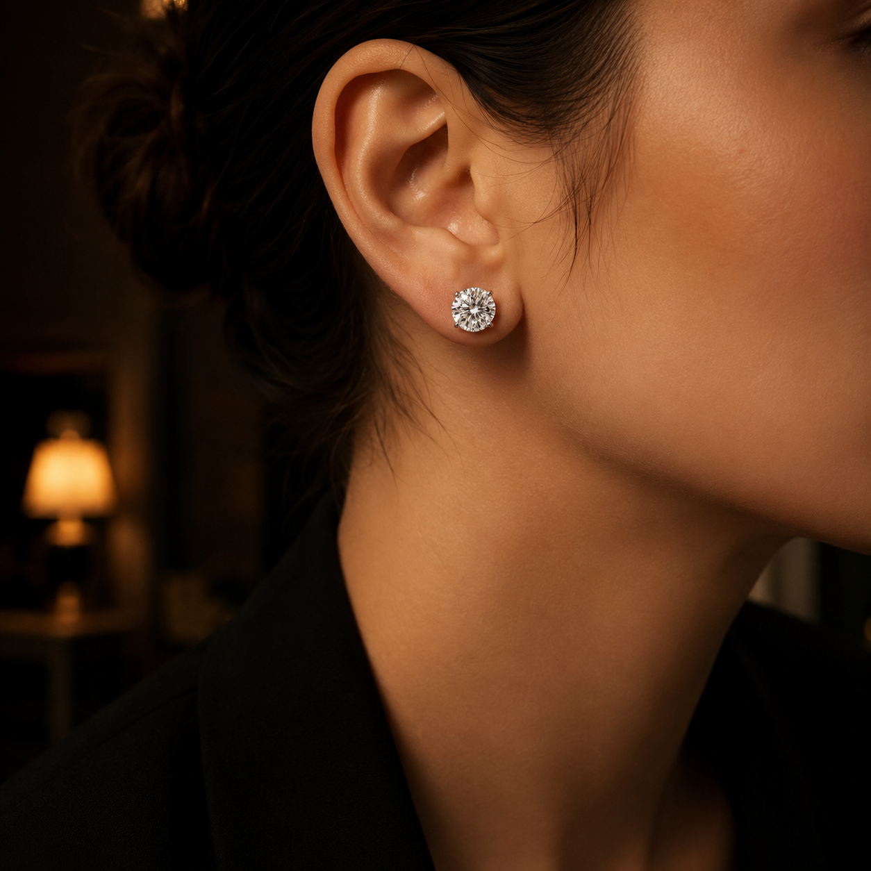 Eternal Brilliance Moissanite Studs