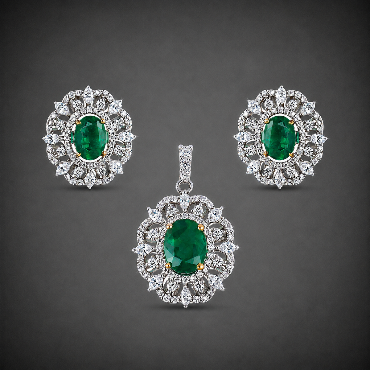 The Emerald Élan Set